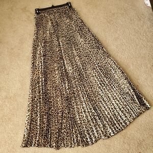 LEOPARD Print Long Skirt